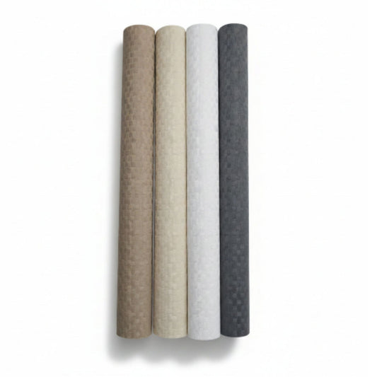 Non Slip Cupboard Liner 45x150cm - Woven Design On White Background
