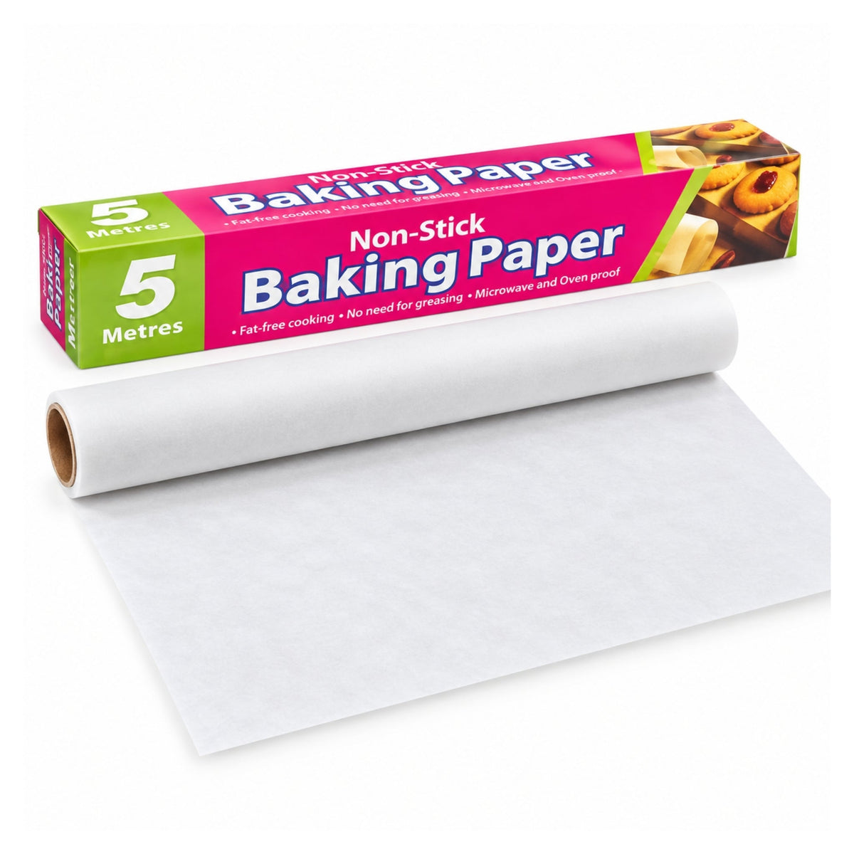 Non-Stick Baking Paper – Greaseproof Oven & Air Fryer Liner