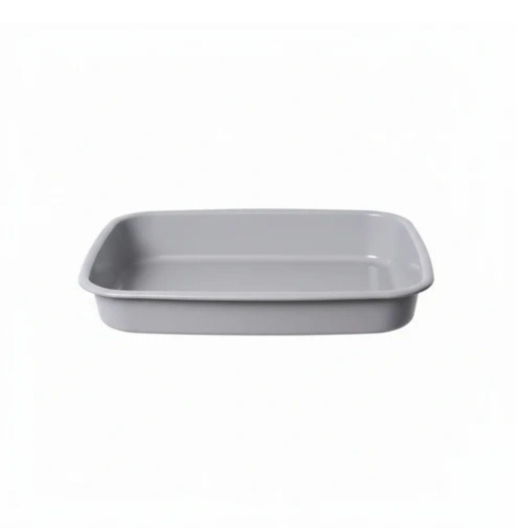Non Stick Roaster Pan - Light Grey 37x26.5x5.5cm