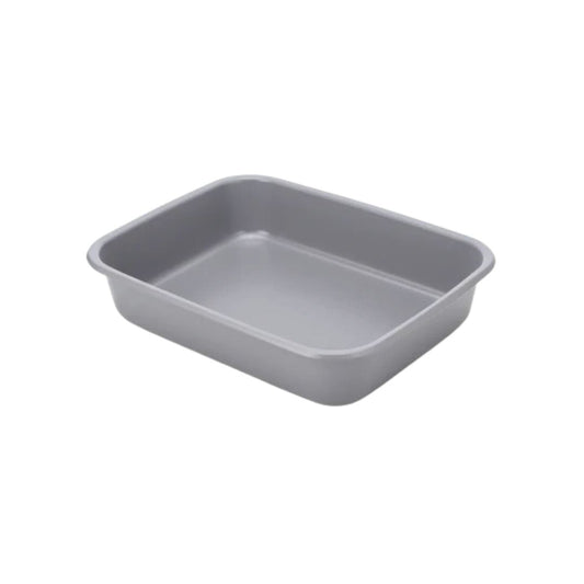 Non Stick Roaster Pan - Light Grey 37x26.5x5.5cm