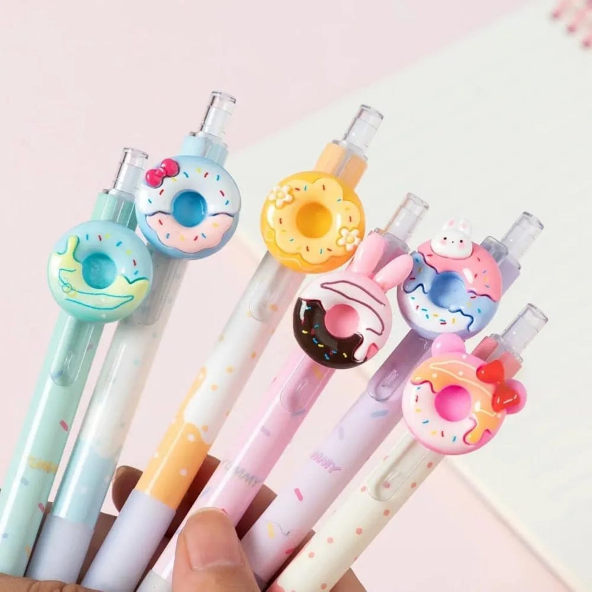 Novelty Donut Pen – Smooth Writing Stationery Pen – Cute Donut Design