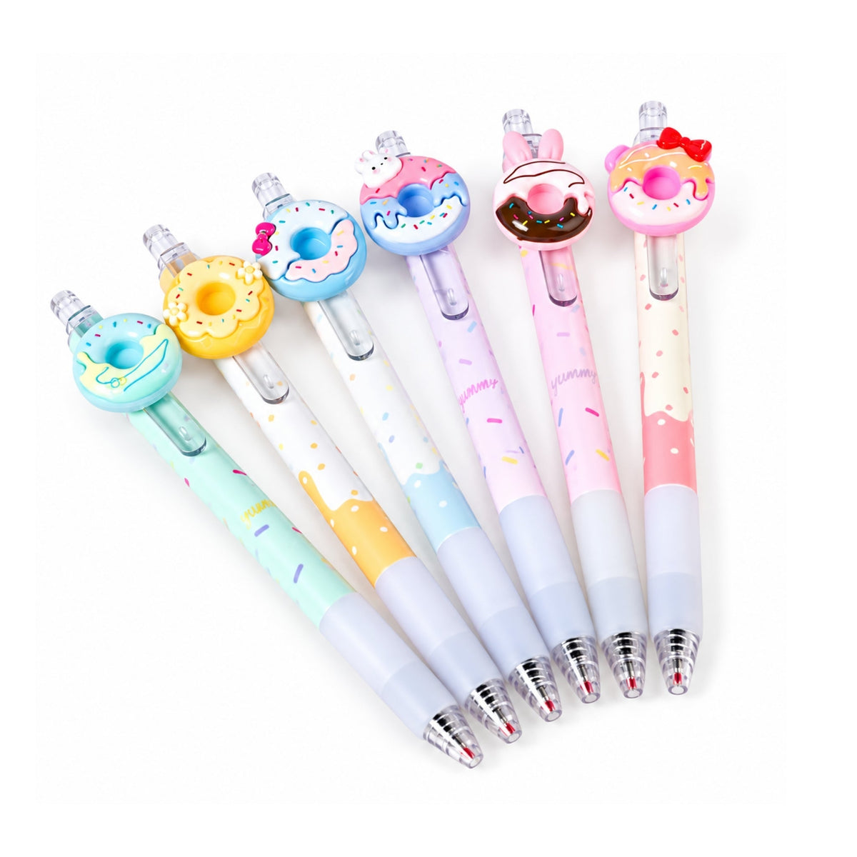 Novelty Donut Pen – Smooth Writing Stationery Pen – Cute Donut Design