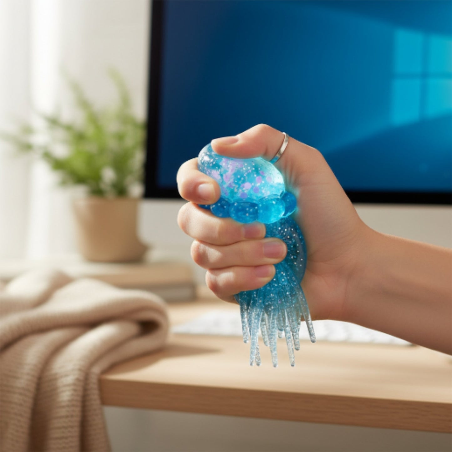 Octopus Squishy Stress Relief Toy | Soft Slow Rising Sensory Fidget