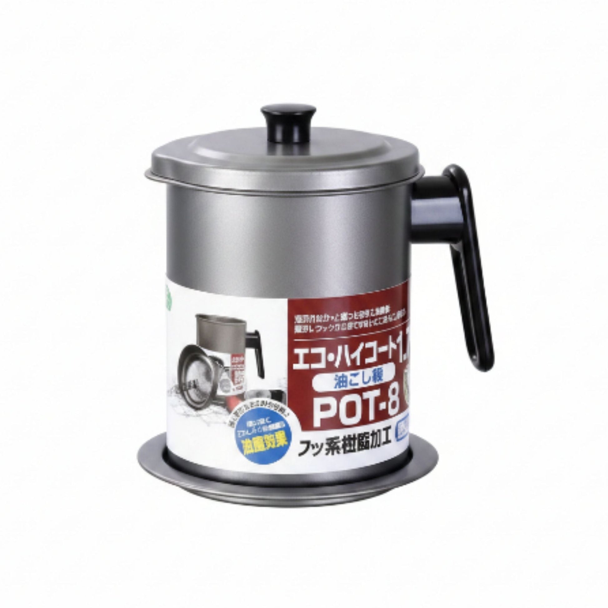 Oil Jug With Strainer