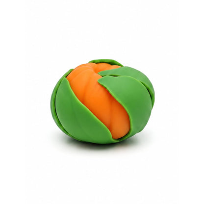 Orange Squishy Fidget Toy - Stress Relief Sensory Toy