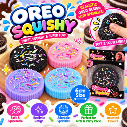 Oreo Jelly Squishy – Soft Squeeze Stress Relief Fidget Toy