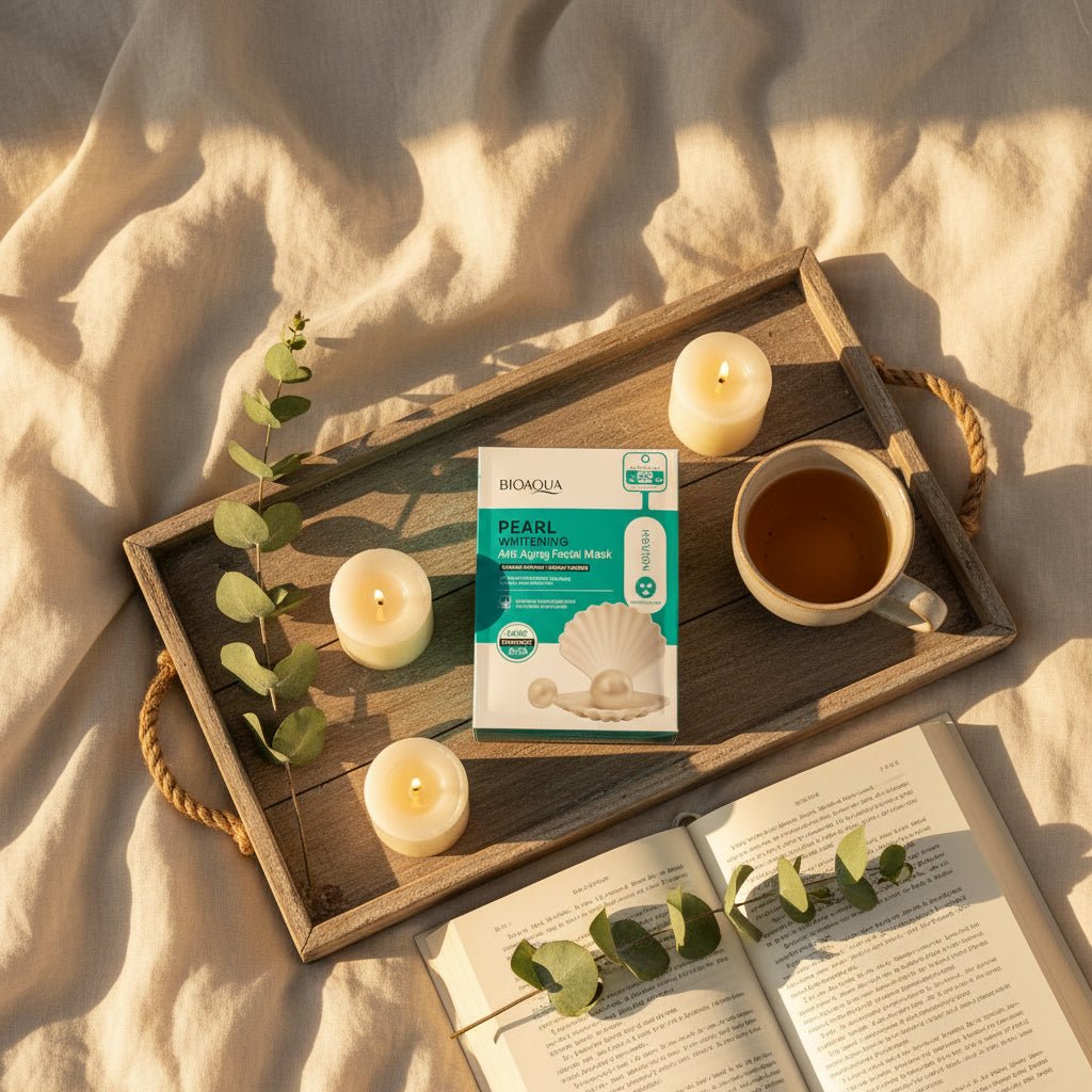 Pearl Whitening Anti Aging Facial Mask