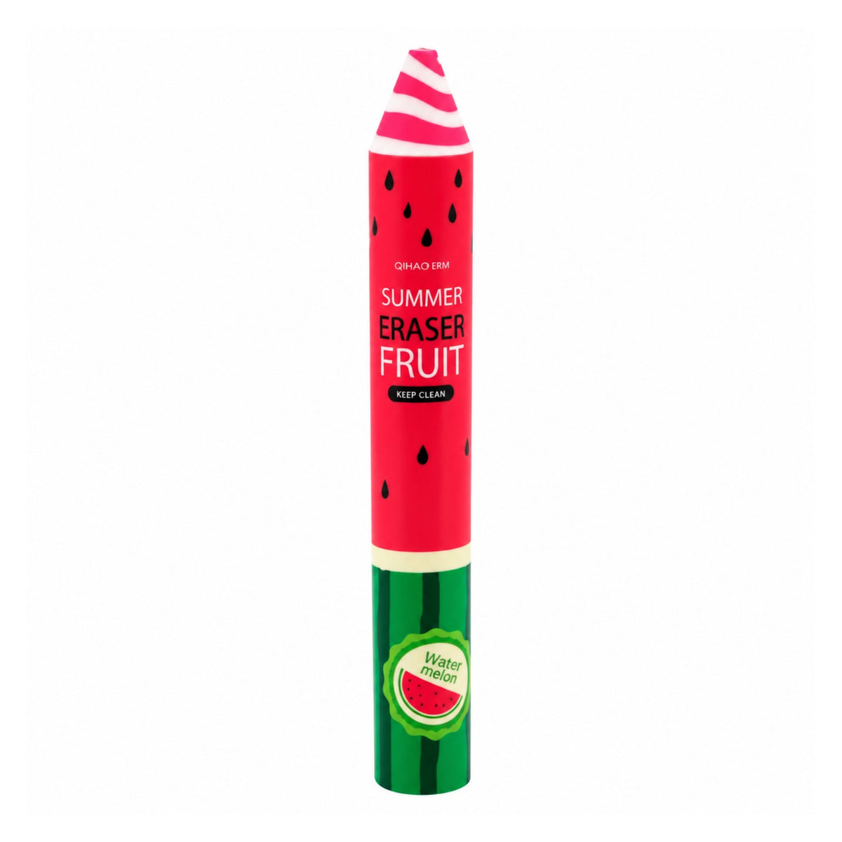 Pencil Shaped Fruit Eraser - Cute Novelty School Eraser
