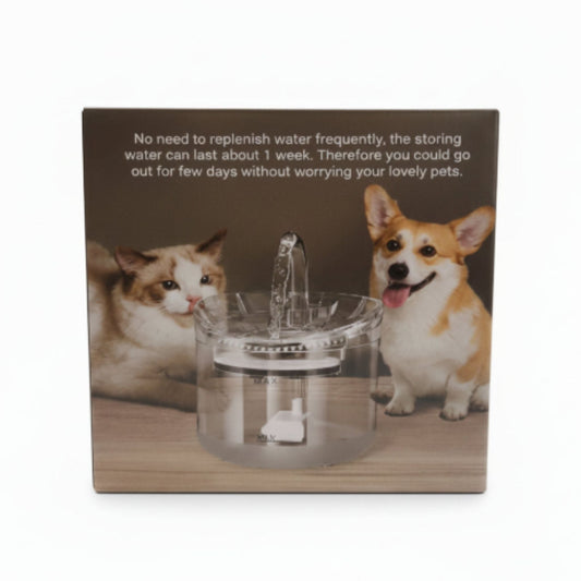 Pet Water Fountain Automatic Drinking Dispenser for Cats & Dogs