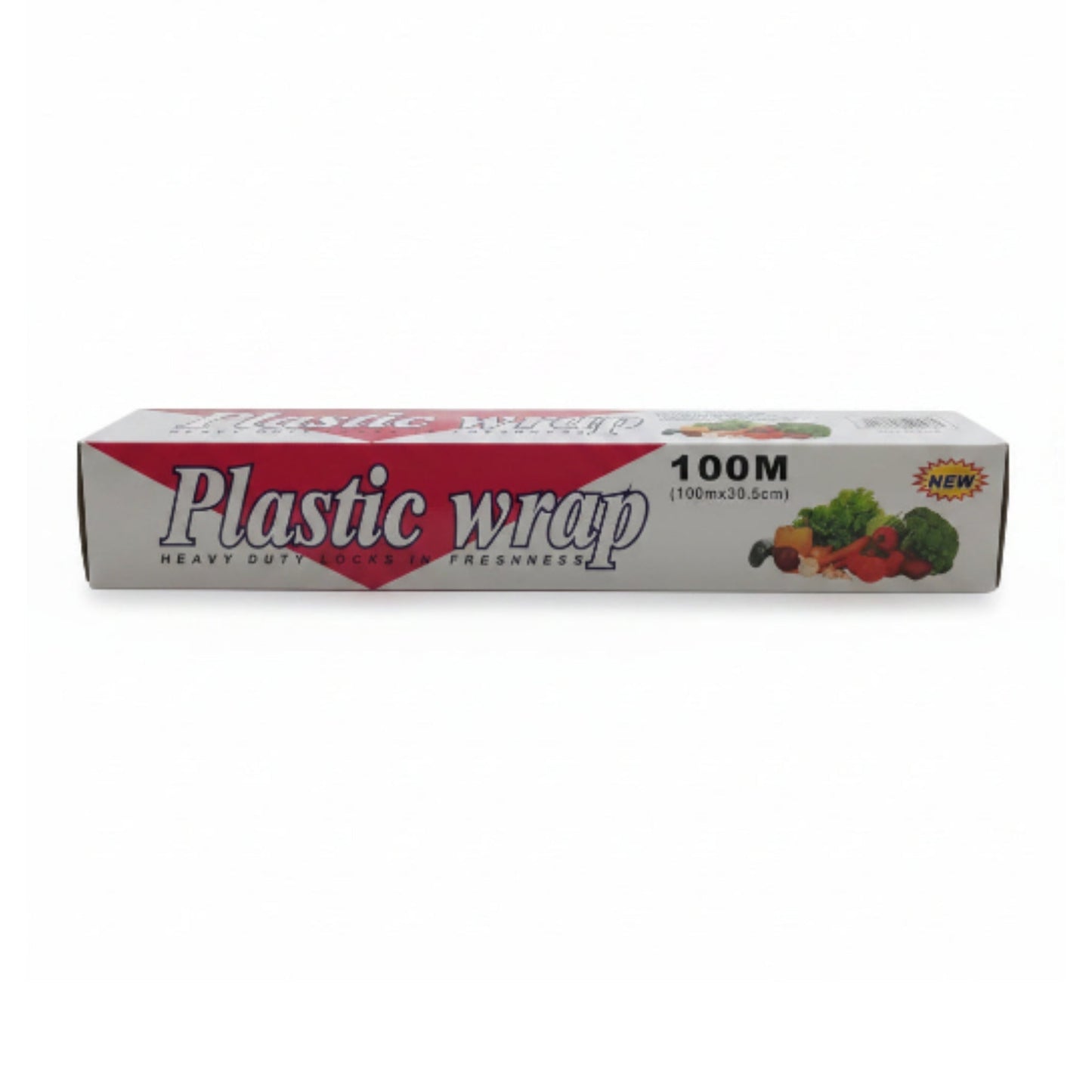 Plastic Cling Wrap Roll – Food Storage & Freshness Sealing Kitchen Wrap