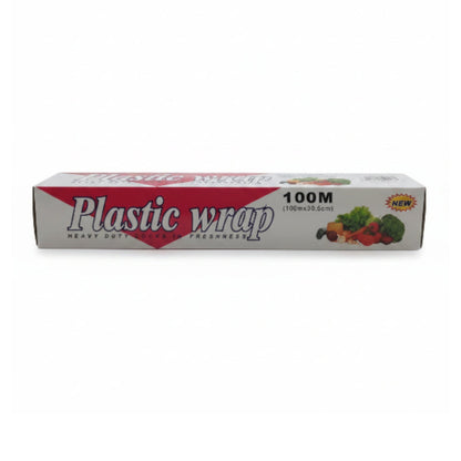 Plastic Cling Wrap Roll – Food Storage & Freshness Sealing Kitchen Wrap