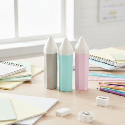 Plastic Pencil Shaped Cases