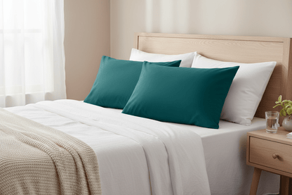 Pollycotton Percale Standard Pillowcases