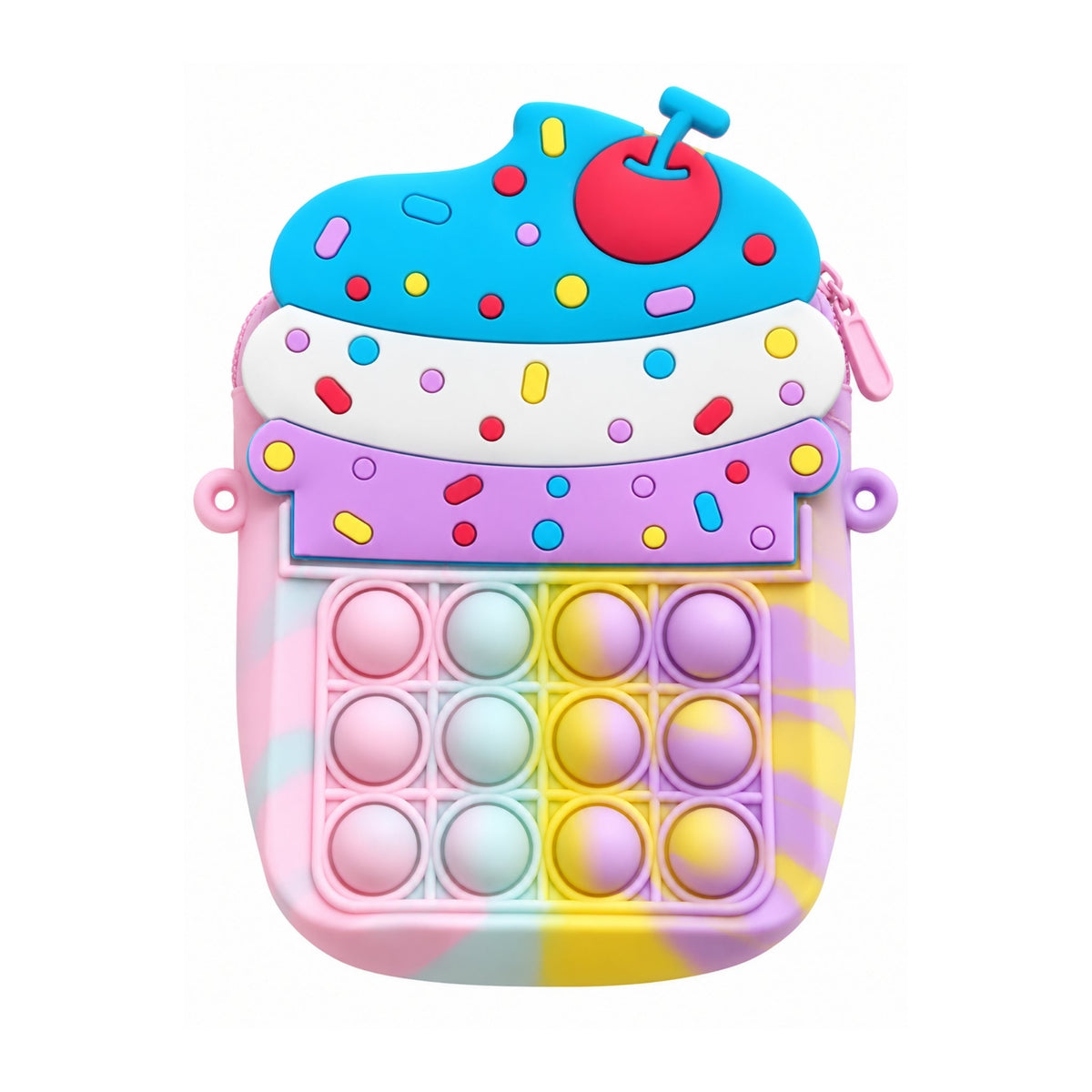 Poppit Ice Cream Sling Bag – Pop Bubble Crossbody Bag for Kids