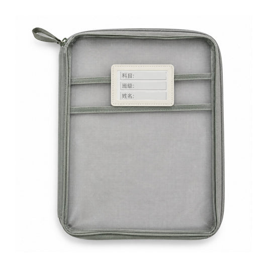 Portable Expanding File Folder Organizer for A4 Documents - Green