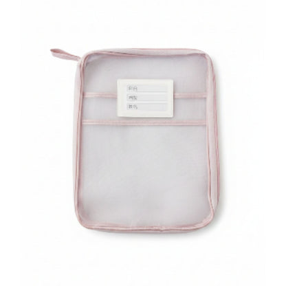Portable Expanding File Folder Organizer for A4 Documents - Pink