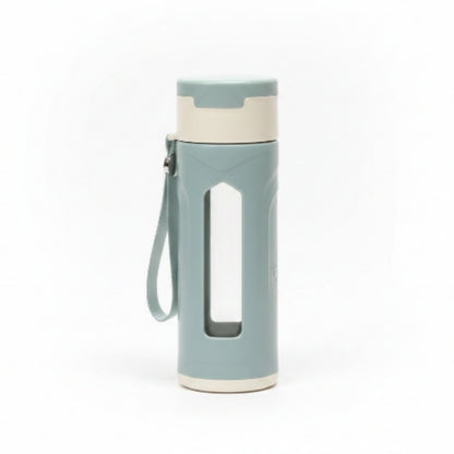 Portable Glass Water Bottle