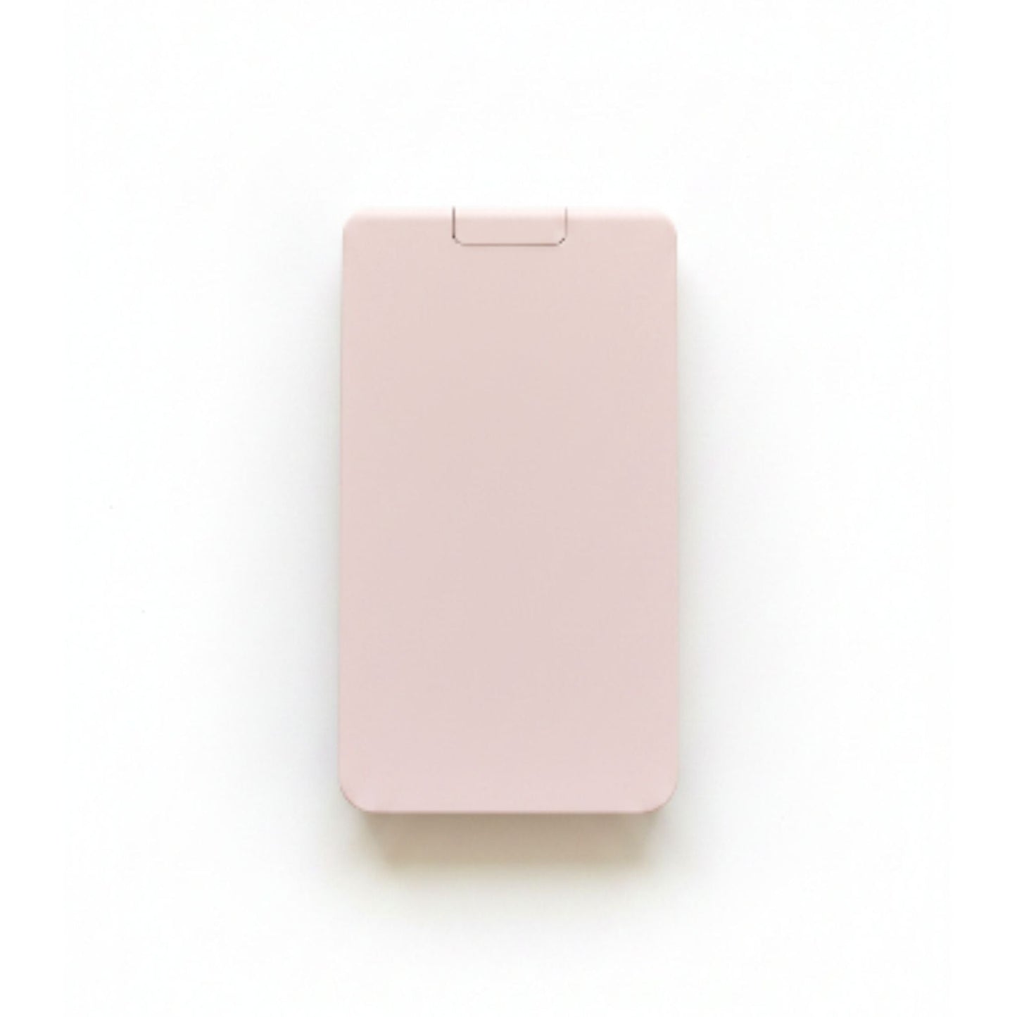 Portable Make Up Brush Set With Led Lights-Pink On White Background