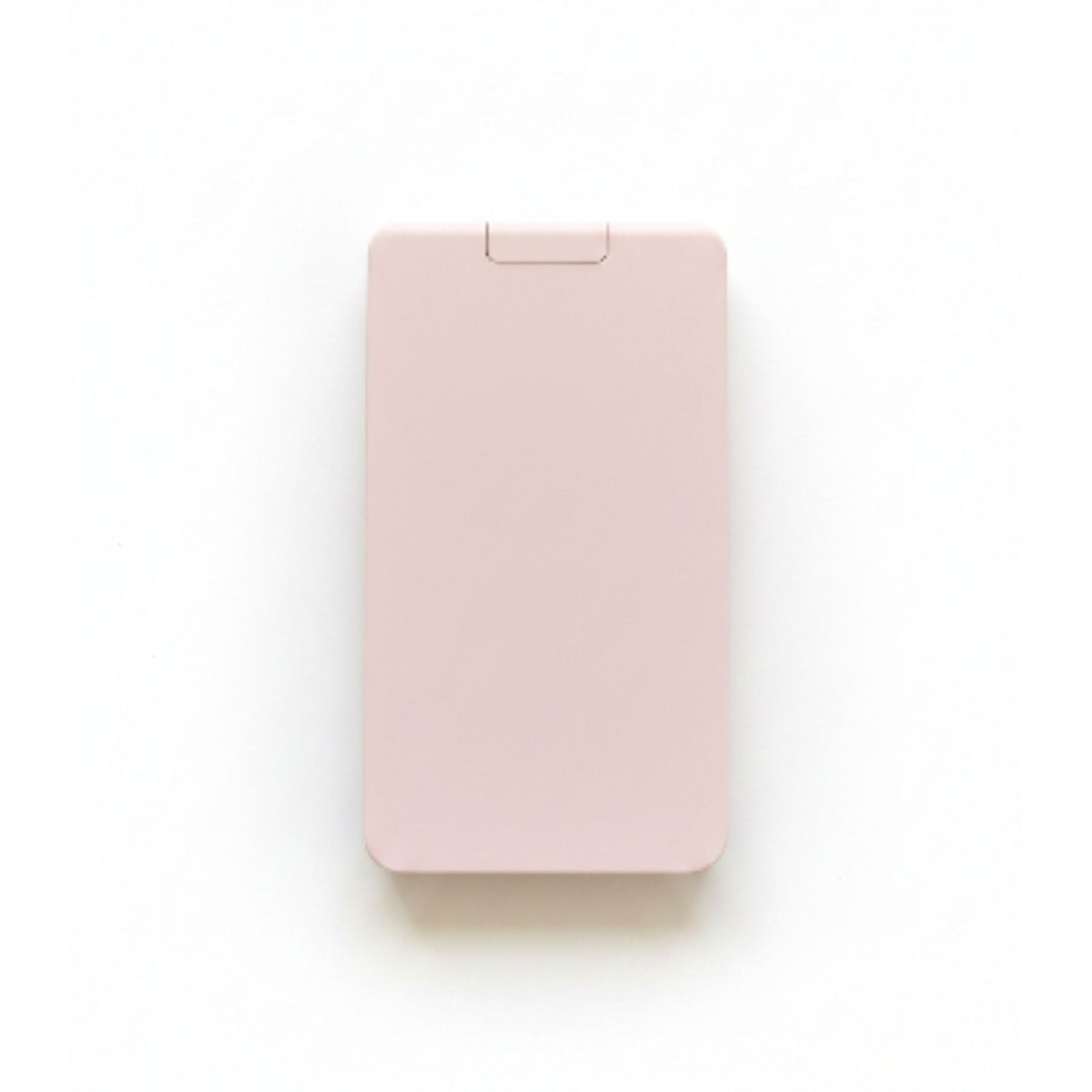 Portable Make Up Brush Set With Led Lights-Pink On White Background