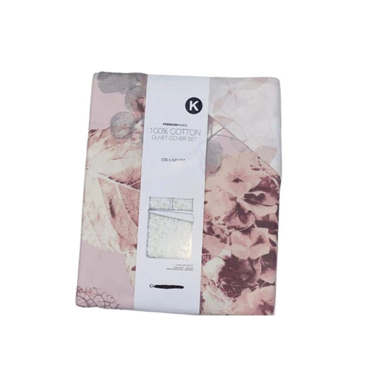 Premium Range 100% Cotton Duvet Cover With 2 Pillowcase