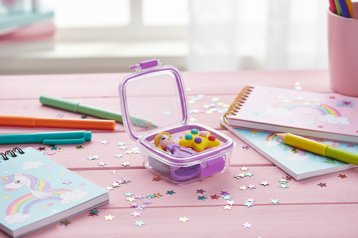 Princess Eraser In Acrylic Tin