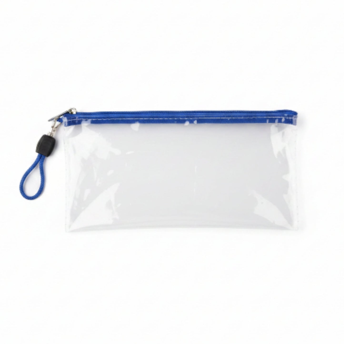 PVC Clear Pencil Case with Zip – Transparent Stationery Pouch for Pens, Pencils, School Supplies & Office Essentials