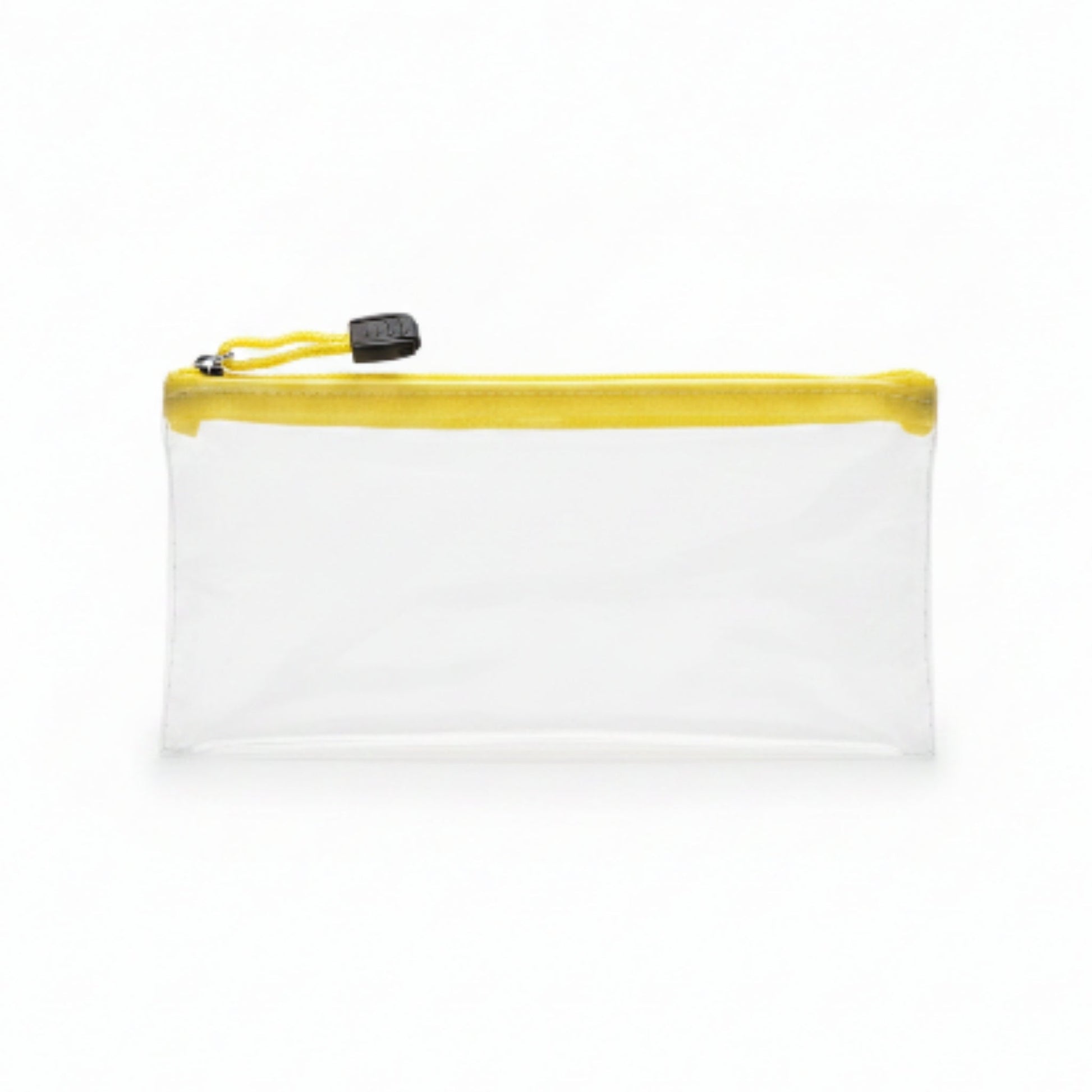PVC Clear Pencil Case with Zip – Transparent Stationery Pouch for Pens, Pencils, School Supplies & Office Essentials