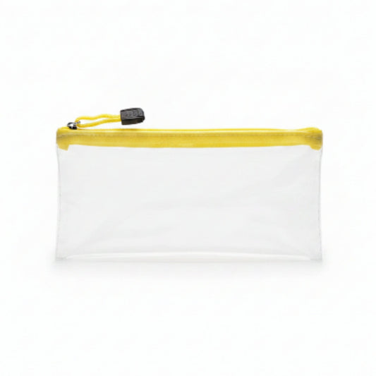 PVC Clear Pencil Case with Zip – Transparent Stationery Pouch for Pens, Pencils, School Supplies & Office Essentials