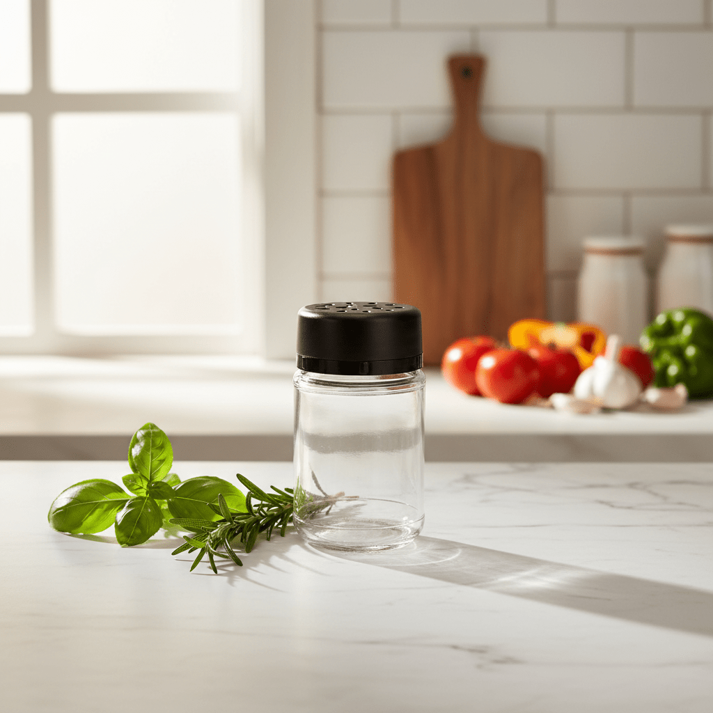 Qlux Glass Spice Shaker 1pc