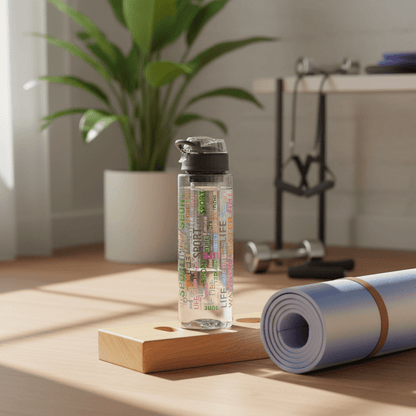 Qlux Printed Water Bottle