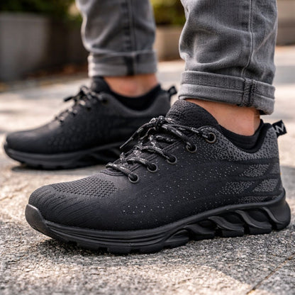 Rambler Steel Toe Sneaker - Black