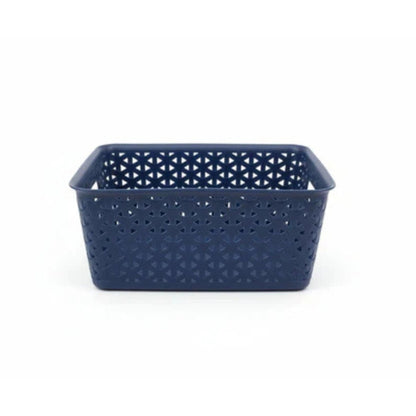 Rattan Plastic Baskets 29x19x10cm