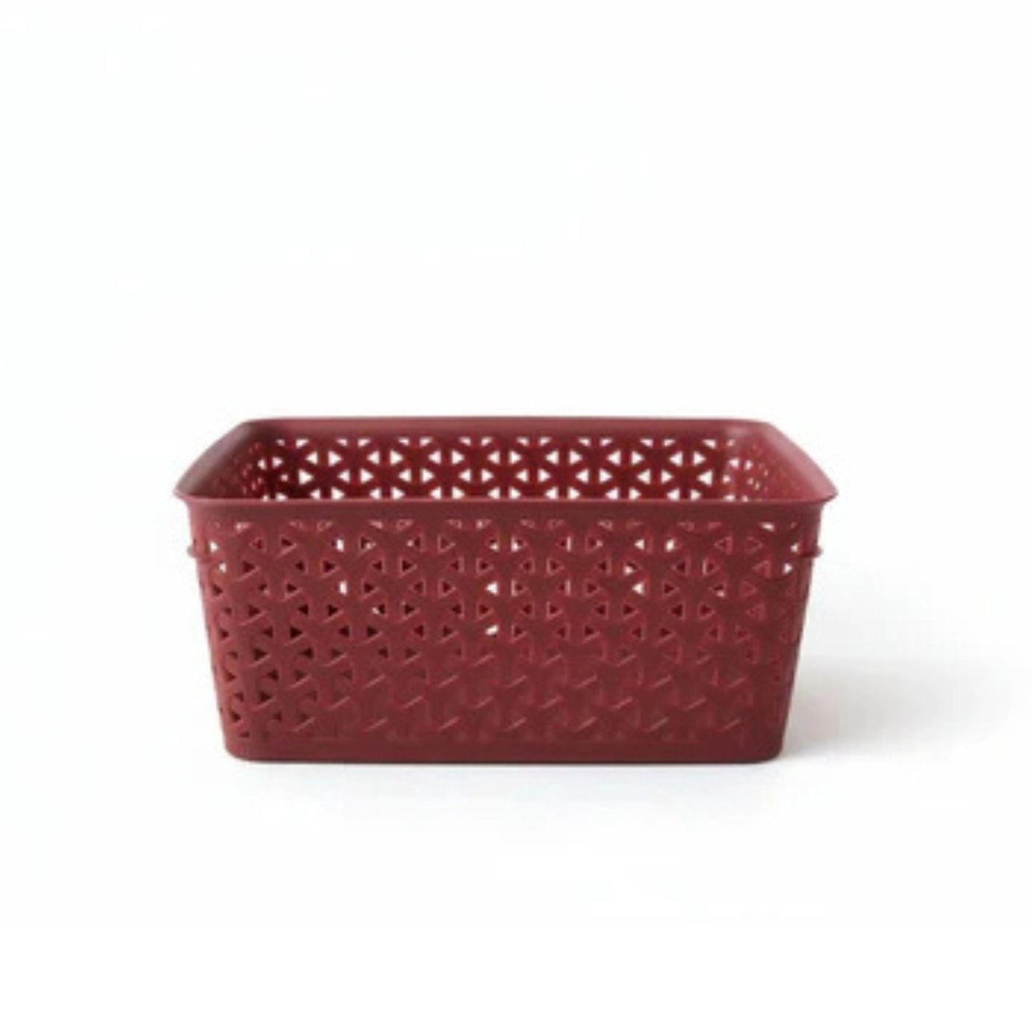 Rattan Plastic Baskets 29x19x10cm