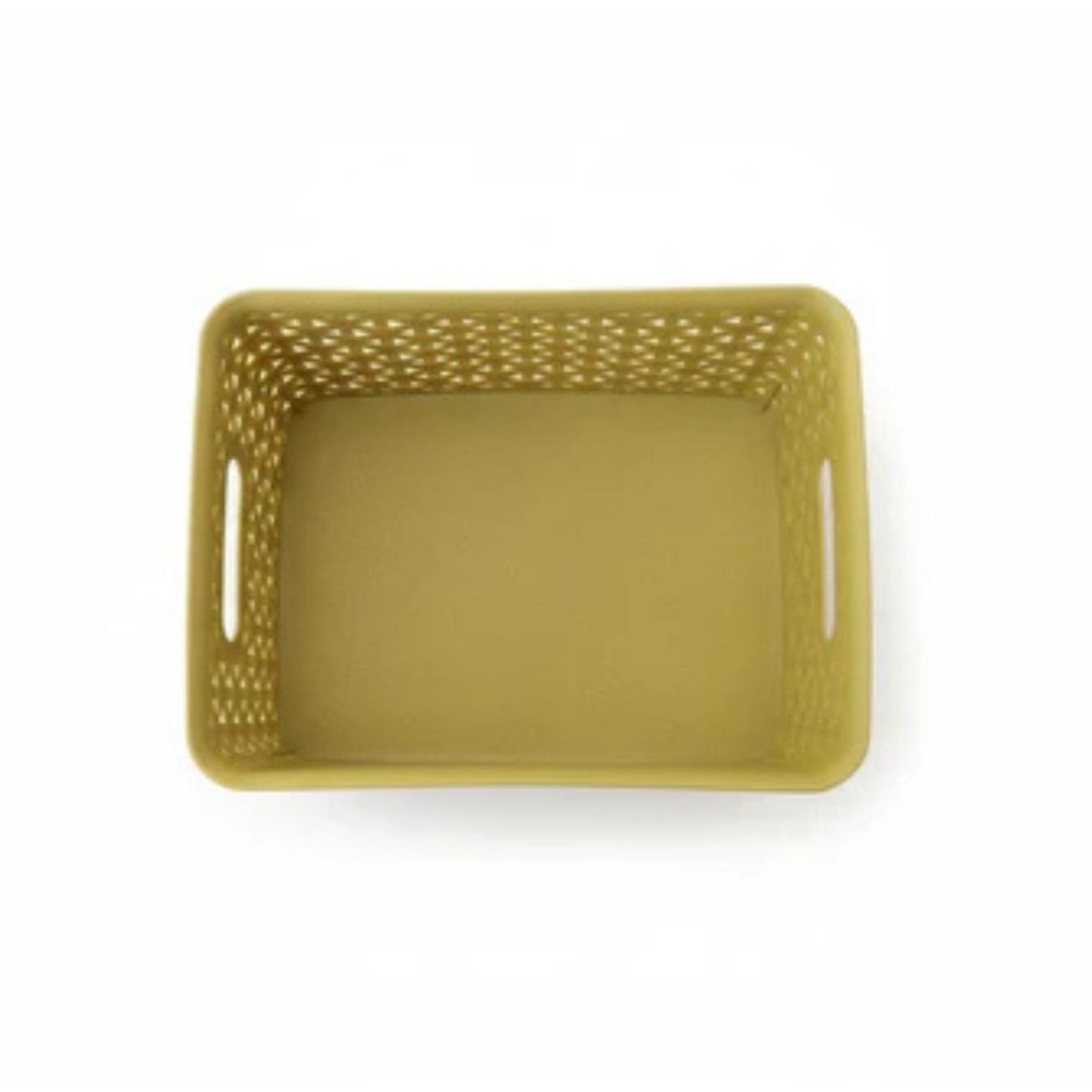 Rattan Plastic Baskets 29x19x10cm