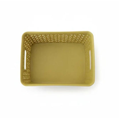 Rattan Plastic Baskets 29x19x10cm
