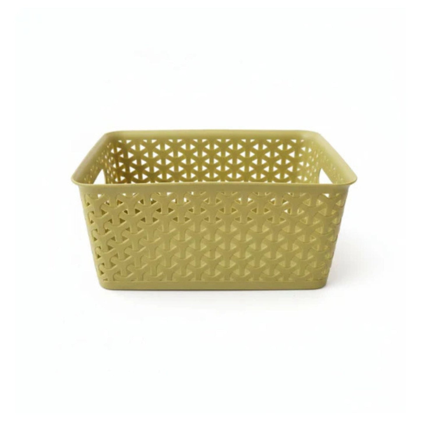 Rattan Plastic Baskets 29x19x10cm