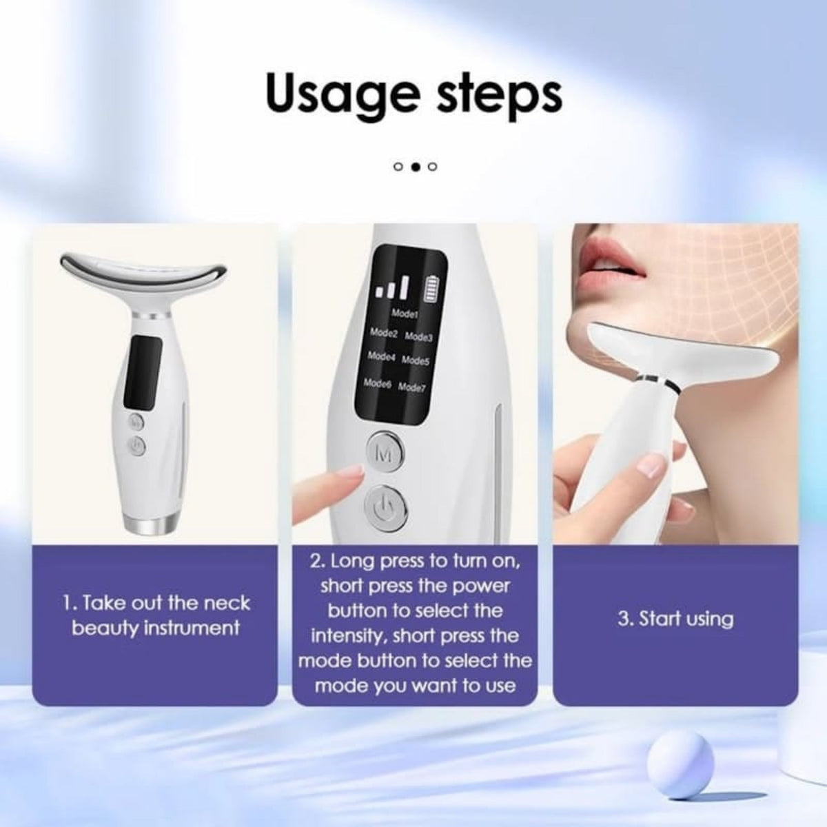 Neck Beauty Device - Anti-Aging Neck & Face Massager