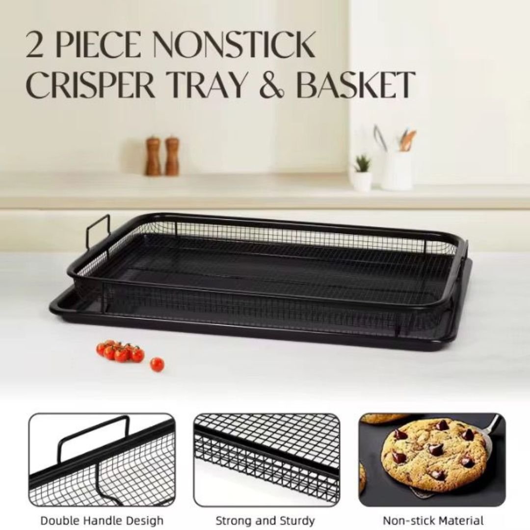 Rectangle Copper Crisper - Black