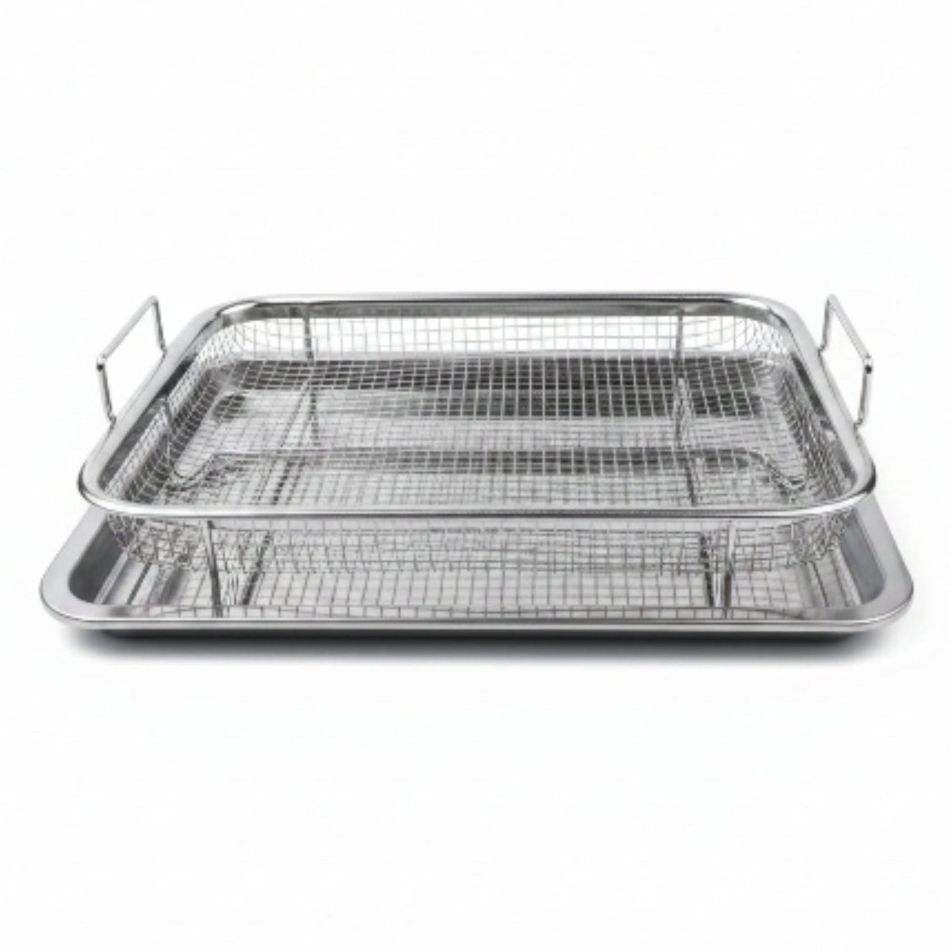 Rectangle Copper Crisper - Silver