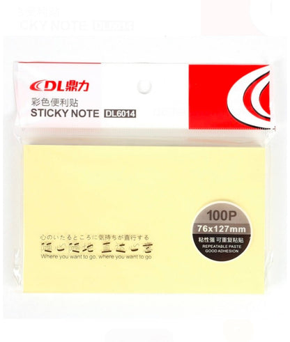 Rectangle Sticky Notes 100pc