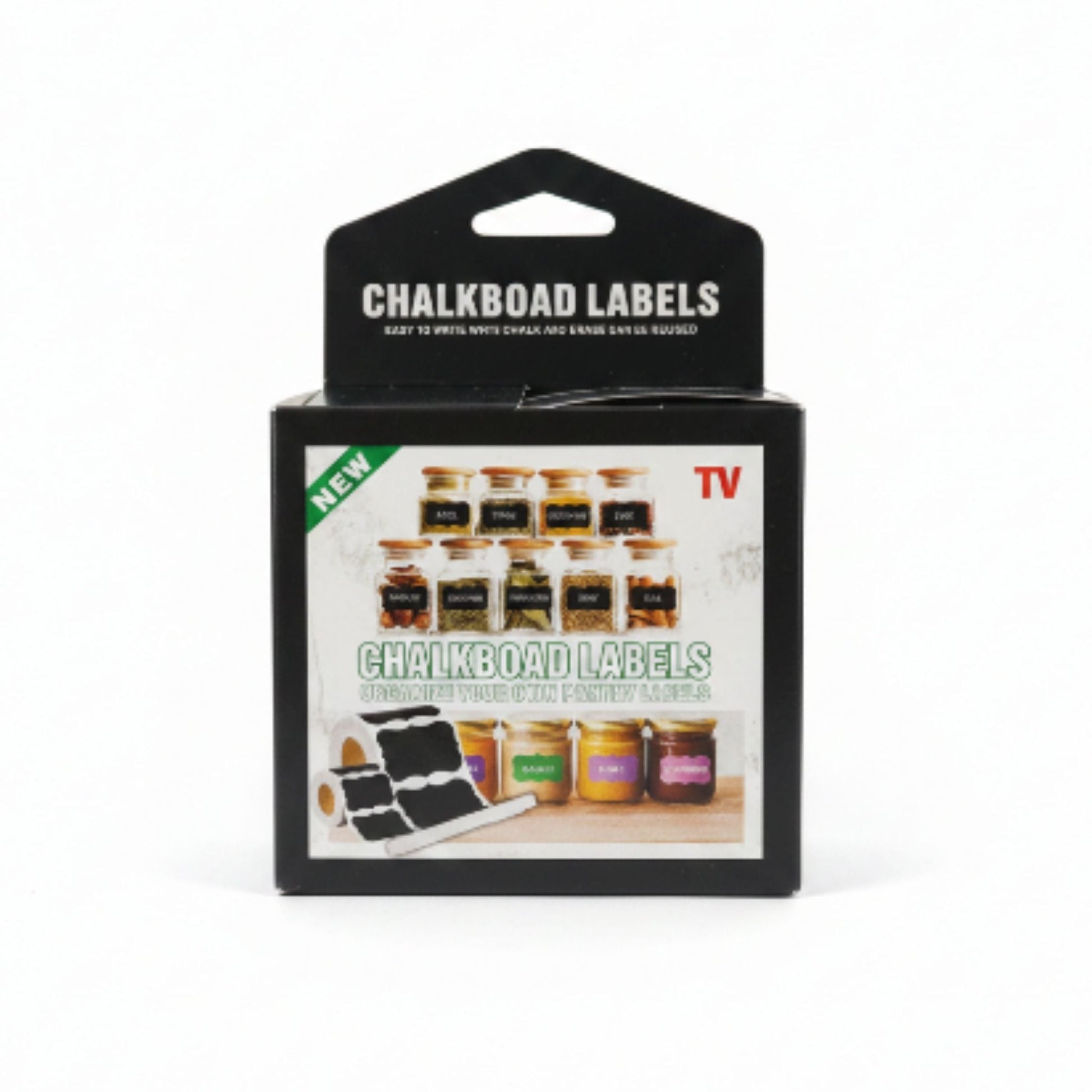 Reusable Chalkboard Labels Stickers for Jars, Containers & Pantry Organization