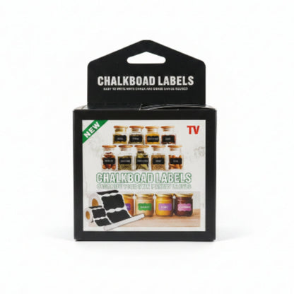 Reusable Chalkboard Labels Stickers for Jars, Containers & Pantry Organization