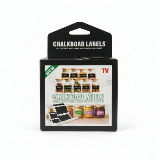 Reusable Chalkboard Labels Stickers for Jars, Containers & Pantry Organization
