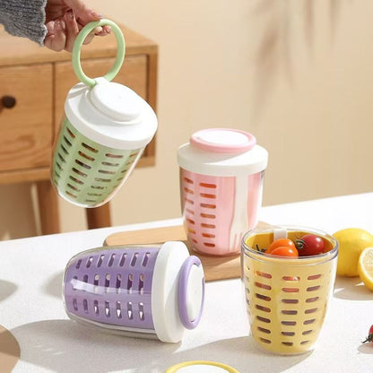 Portable Reusable Fruit Snack Cup Lifestyle