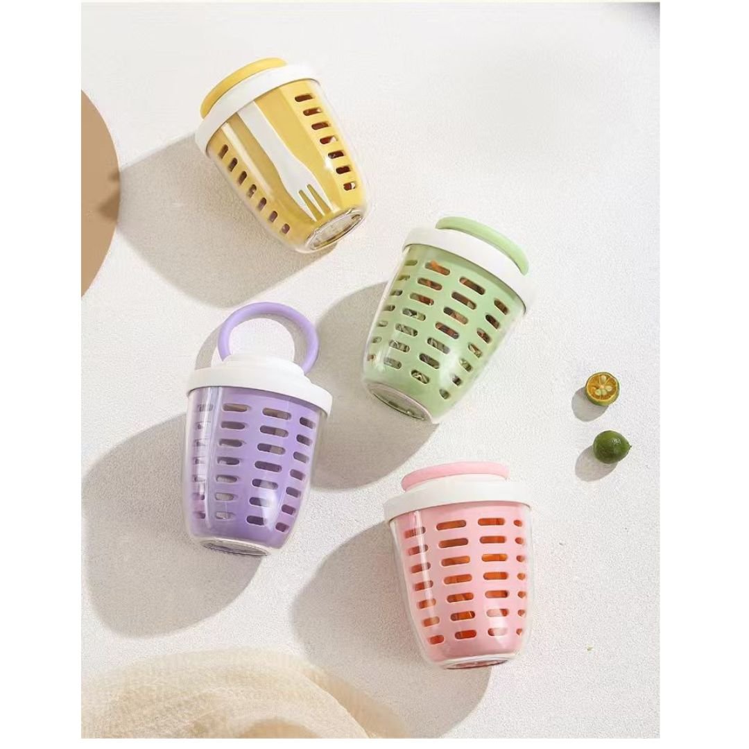 Portable Reusable Fruit Snack Cup Lifestyle