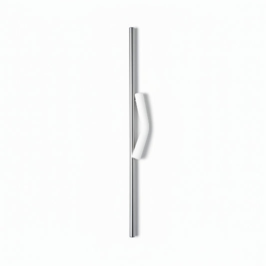 Reusable Stainless Steel Straw with Silicone Tip – 28.5cm Extra Long Metal Drinking Straw