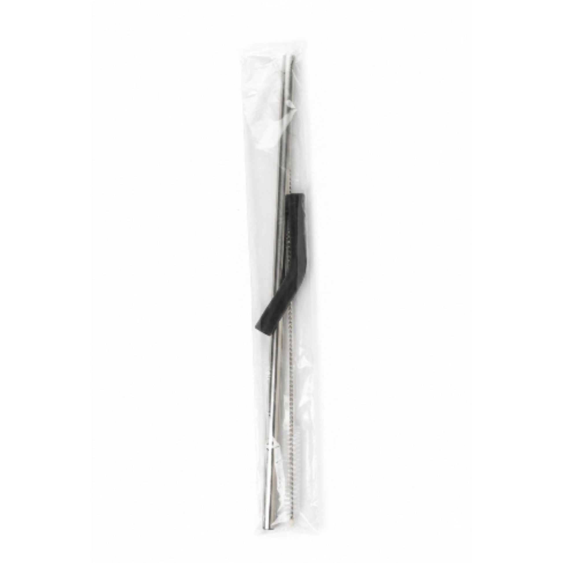 Reusable Stainless Steel Straw with Silicone Tip – 28.5cm Extra Long Metal Drinking Straw