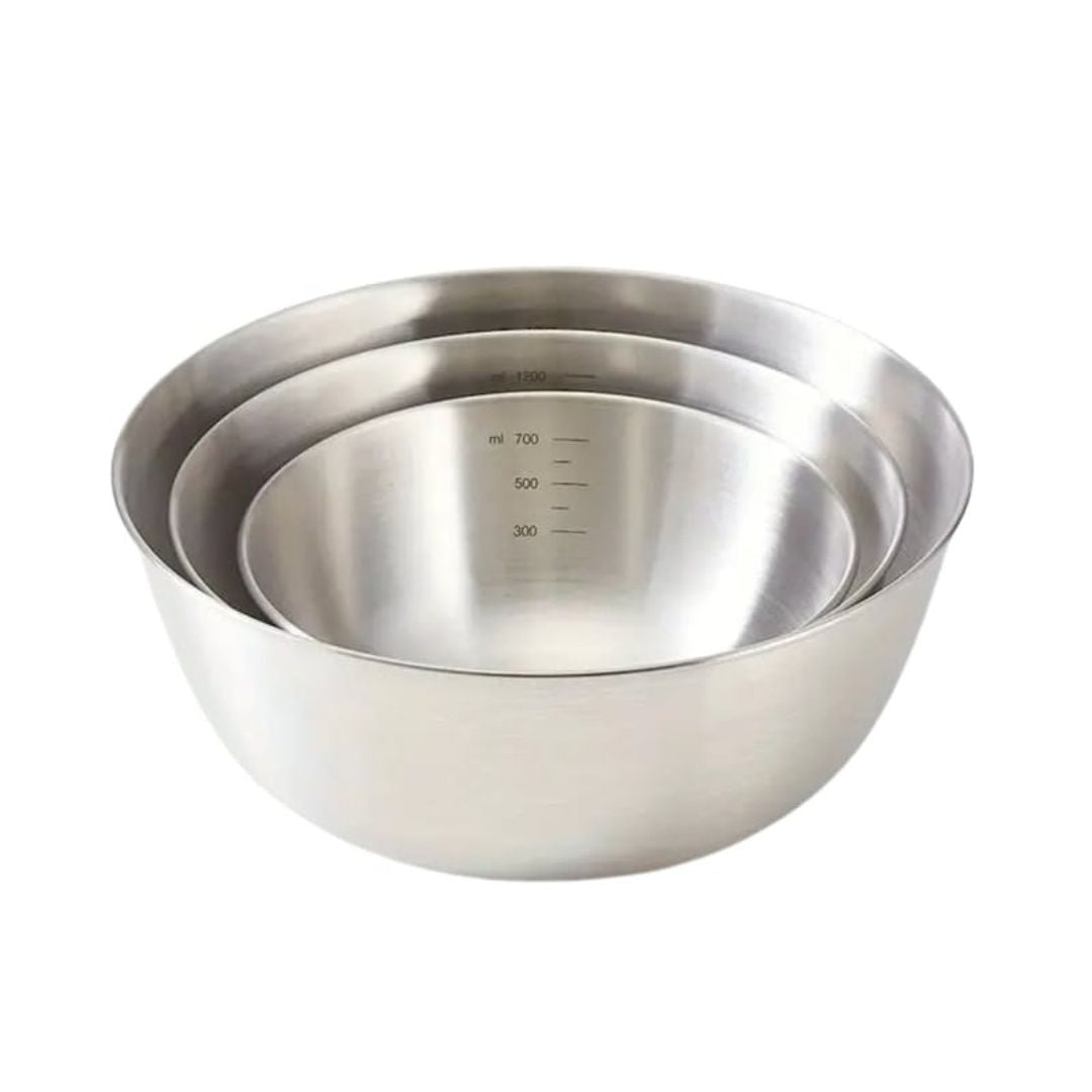 Danny Home Stainless Steel Mixing Bowl With Measurements