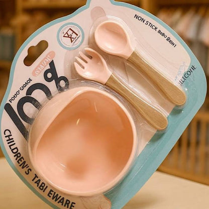 Silicone Baby Feeding Set