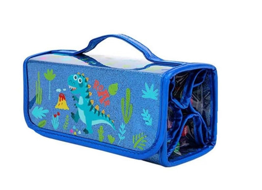 50pc Glitter Pencil Case Set